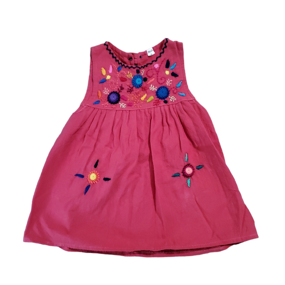 Talla Embroidered Dress